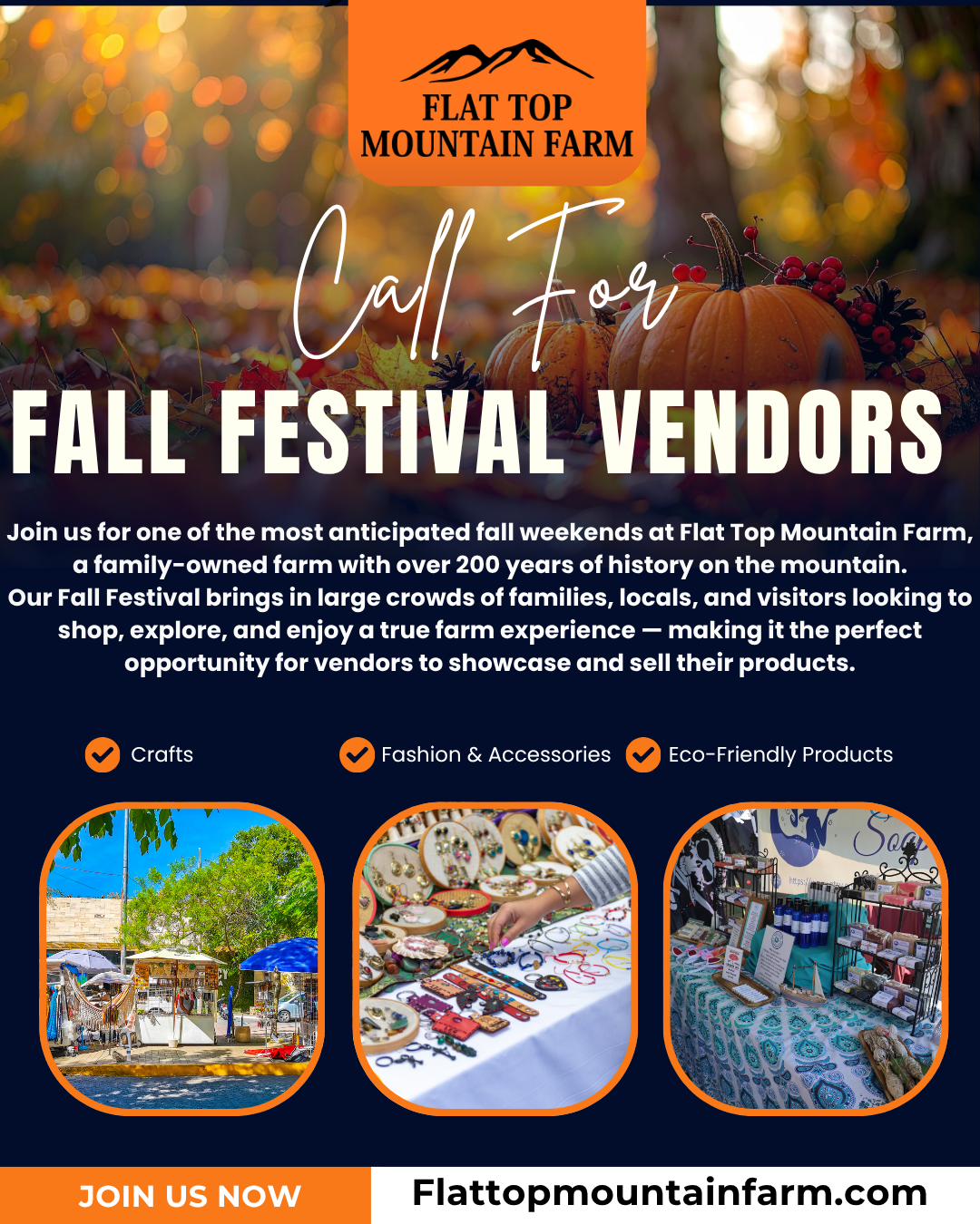 Fall Festival Vendor Fair Chattanooga TN | Flat Top Mountain Vendors ...